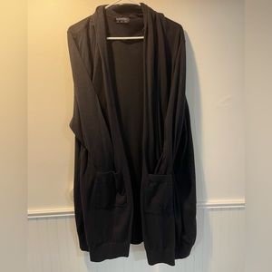 Bloomchic black cardigan with pockets